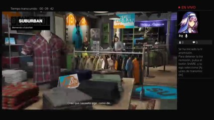 Haciendo misiones en gta