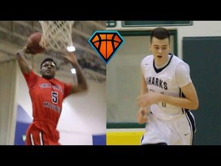 Darius Allen & Balsa Koprivica Exchange Big Time Dunks!! | University vs Chaminade Highlights