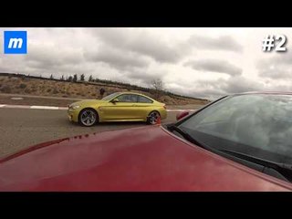 BMW M4 Vs Lexus RC F comparativa de aceleración