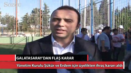 Galatasaray'dan flaş karar