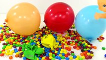 5 Big Balloons Colors Collection - Learn Colour Balloon Popping Nursery Rhyme Compilation