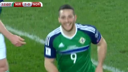 Conor Washington Goal HD - Northern Ireland 2 - 0 Norway 26.03.2017 (Full Replay)
