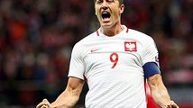 Robert Lewandowski Crazy Free Kick Goal- Montenegro vs Poland 1-2 - WCQ 26-03-2017