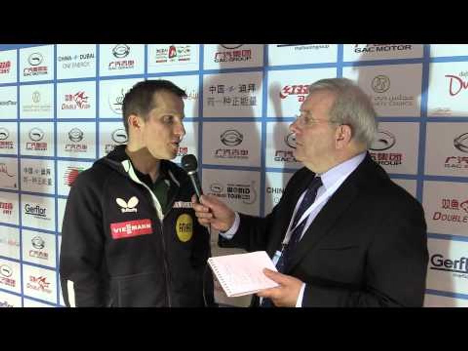 ROSSKOPF #ITTFWorldTour #GrandFinal Interview