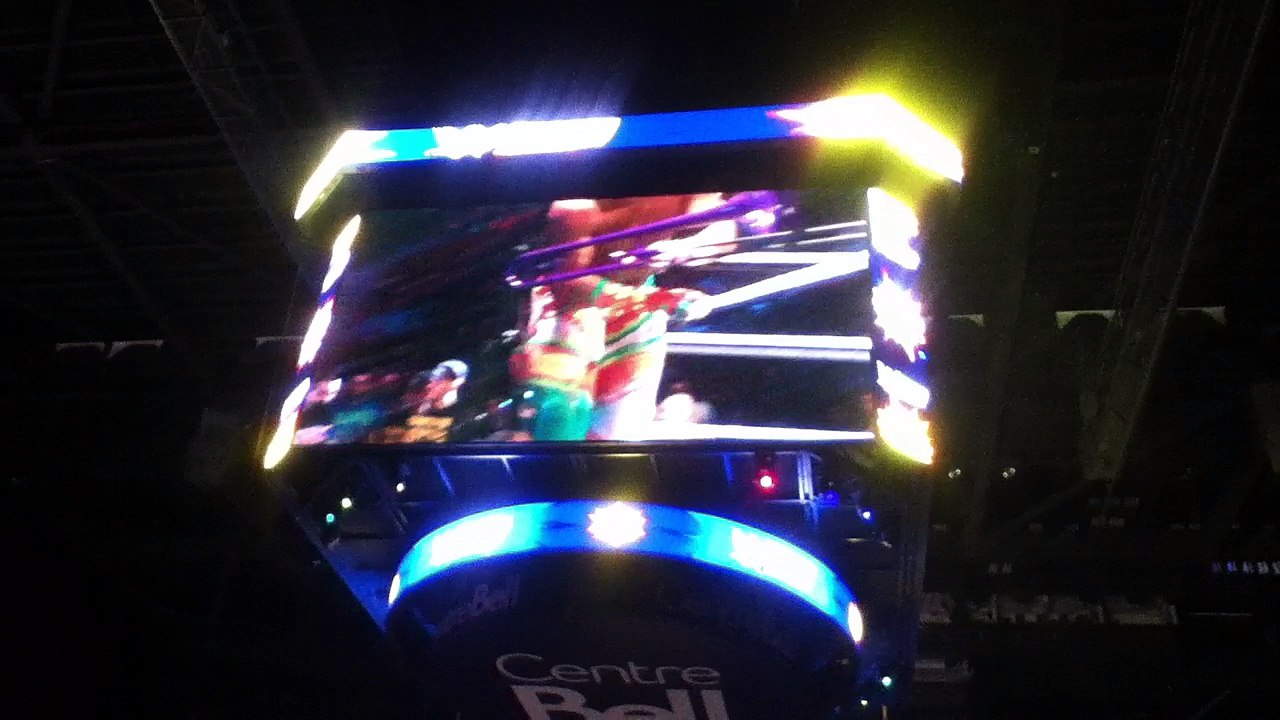 Bboy Capcom WWE Live Road to Wrestlemania Centre bell Mtl