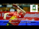 2013 #ITTFJuniorWorlds Day 4 Highlights