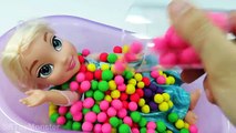 Muñequita de la Hora del Baño Play Doh Juguetes Sorpresa Limo Aprender los Colores de los Juguetes de RL