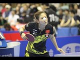Women´s World Cup 2013 Highlights: Liu Shiwen vs Yu Mengyu (1/4 Final)