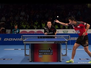 Men´s World Cup 2013 Highlights: Jean-Michel Saive vs Yang Zi