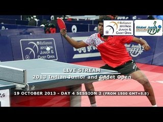 Reliance 2013 Indian Junior & Cadet Open - Day 4 Afternoon Session