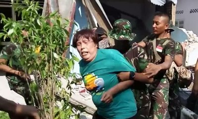 Pengosongan Rumah Dinas TNI Ini Ricuh