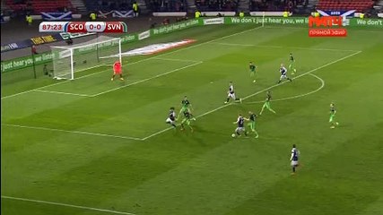 Chris Martin Goal HD - Soctland 1-0 Slovenia - 26.03.2017 HD