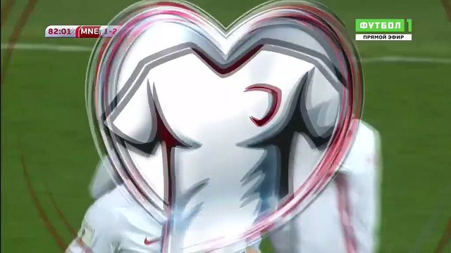 1-2 Łukasz Piszczek Goal Montenegro 1-2 Poland - 26.03.2017