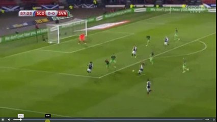 Martin Goal -  Scotland vs Slovenia  1-0  26.03.2017 (HD)