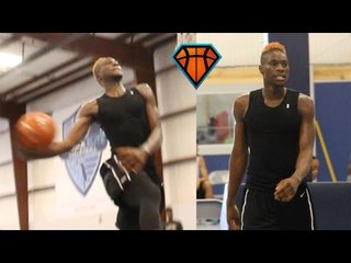 2018 Emmitt Williams CRUSHES Windmill At E1T1 Premier Nike Exposure Camp!!