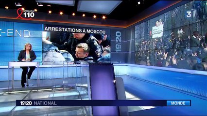 Russie : l'opposant Alexeï Navalny et 700 personnes arrêtés lors d'une manifestation contre la corruption