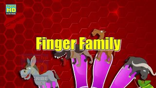 Crazy Donkey Finger Family Song - Funny 3D Animation Nursery Rhymes & Songs for Children