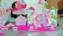 Samantha Glamour Handbag Bed and Suite Playset with Barbie Dolls Frozen Kids Elsas castle