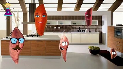 Kid Songs | Sweet Potato Cartoons Finger Family Children Nursery Rhymes | Rhymes for Presc