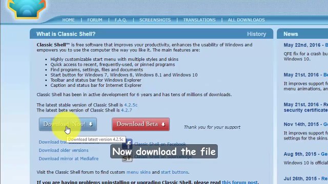 How To Bring Back Windows 7 Start Menu in Windows 8/8.1/10