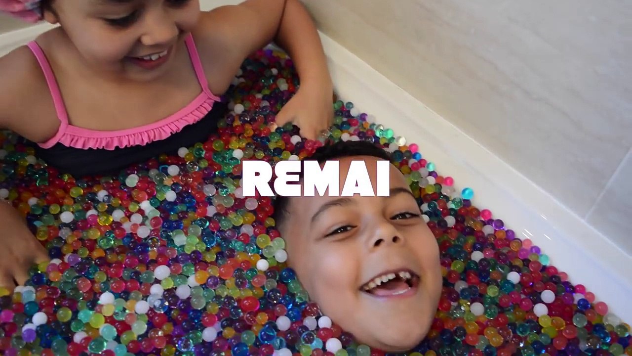 Orbeez Bath Explosion with Bad Baby Naiah