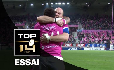 TOP 14 ‐ Essai Waisea VUIDRAVUWALU (PAR) – Paris-Toulon – J22 – Saison 2016/2017