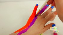 Learning Colors Video for Children Body Painting | Learn Colors with Body Paint for Kids