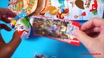 NEW Kinder Surprise Eggs Unboxing Winter Edition Uberraschungsei