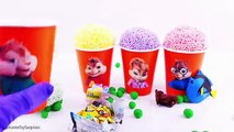 Mickey Mouse Clubhouse Alvin and the Chipmunks Clay Foam Play-Doh Dippin Dots Learn Colors Episodes