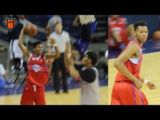 Troy Baxter POSTERIZES Defender On Night 1 Of NBPA Top 100 Camp!! | Univ. of South Florida Commit