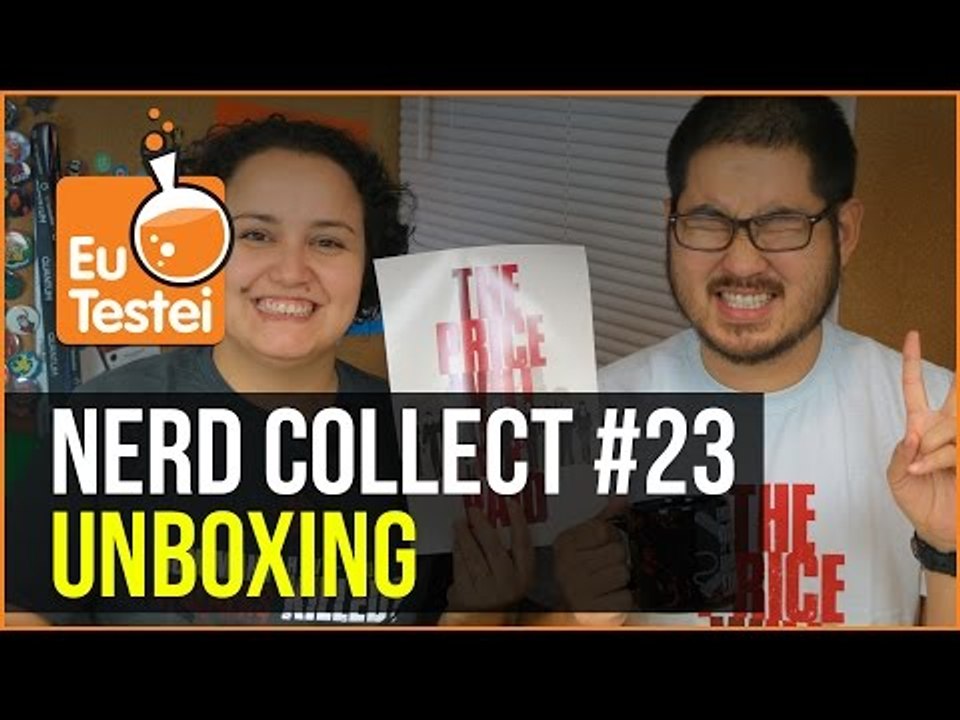 Seriado hypado The Walking Dead invade o Nerd Collect #23! - Unboxing EuTestei