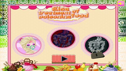 Frozen Games - Princess Elsa Food Poisoning Doctor