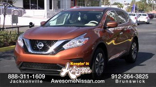 2016 Nissan Murano SL, Brunswick, GA Tech with 7-Inch Display Screen, Awesome Nissan