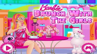 Barbie Brunch With The Girls - Barbie Makeup and Dress Up Games