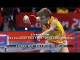 2013 European Table Tennis Para Championships - Day 5