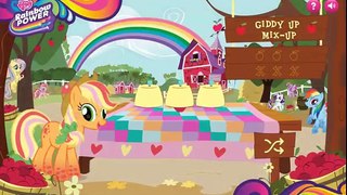 My Little Pony Friendship is Magic Giddy Up Mix-Up Applejack Find the Apples Game