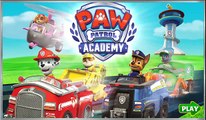 Paw Patrol Games - Paw Patrol Academy - Episode 1 (Chases Police Pup Challenge) - FULL Ga