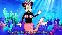 Mickey Mouse Mermaid Finger Family Songs - Daddy Finger Family Nursery Rhymes Song for Kid