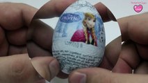 Kinder Surprise Eggs Zaini Chocolate Disney Frozen Opening Fun | PSToyReviews
