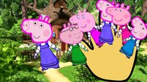 Masha And The Bear Vs Peppa Pig Finger Family - Nursery Rhymes Lyrics and More [ KID CARTO