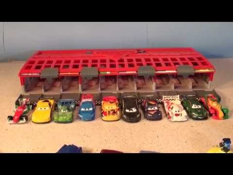 Disney Pixar Cars with WGP Racers with Lightning McQueen with the Race Car Launcher CARS 3