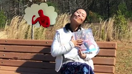 Spiderman Frozen Elsa Baby Cinderella Love Story vs Maleficent Ariel Funny Superhero in re