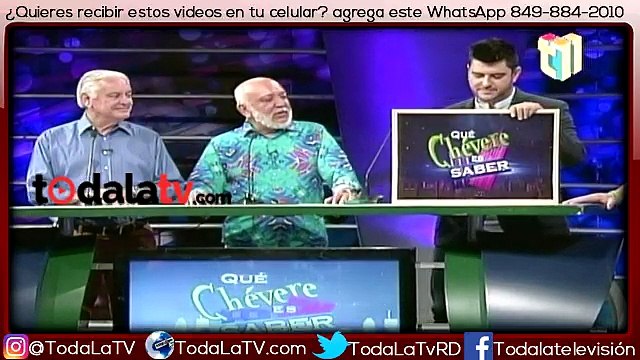 Cuquín Victoria y Jochy Santos Que Divertido es Saber-Qué Chévere es Saber-Video
