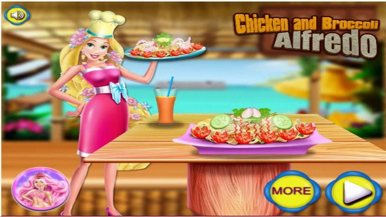 Cartoon Game: Belgian Chocolate - Rapunzel Cooking Chocolate