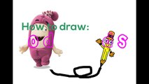 How to draw and color Oddbods Cartoon Fun Art for Kids Po