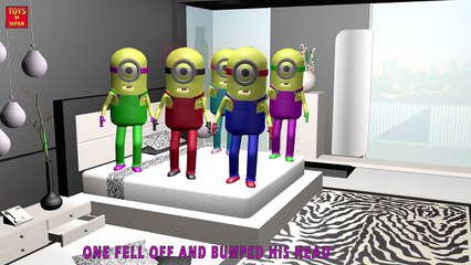 5 Little SUPERMAN Jumping On The Bed | Nursery Rhymes Children Songs | 3D Animation