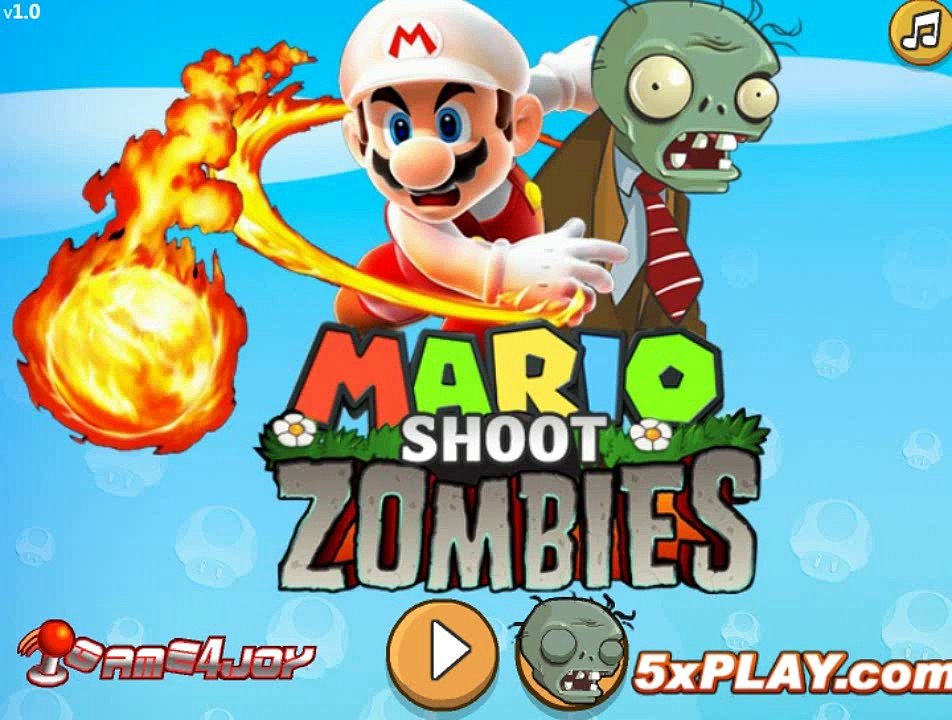 Mario Shoot Zombie - Games for Kids HD