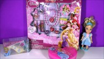 Disney Princess Beauty KIT! Jewel Necklace & Bracelet LIP GLOSS! Candy Heart & SLIPPER! FU