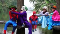 1.2.3. Fly Spiderman Shark Attack Superheroes Venom Joker Hulk spiderman Muscle Action Mov