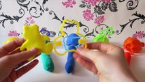 Play Doh Cupcakes Surprise Toys Learn Colors with Playdough Modelling Clay Fun and Creativ